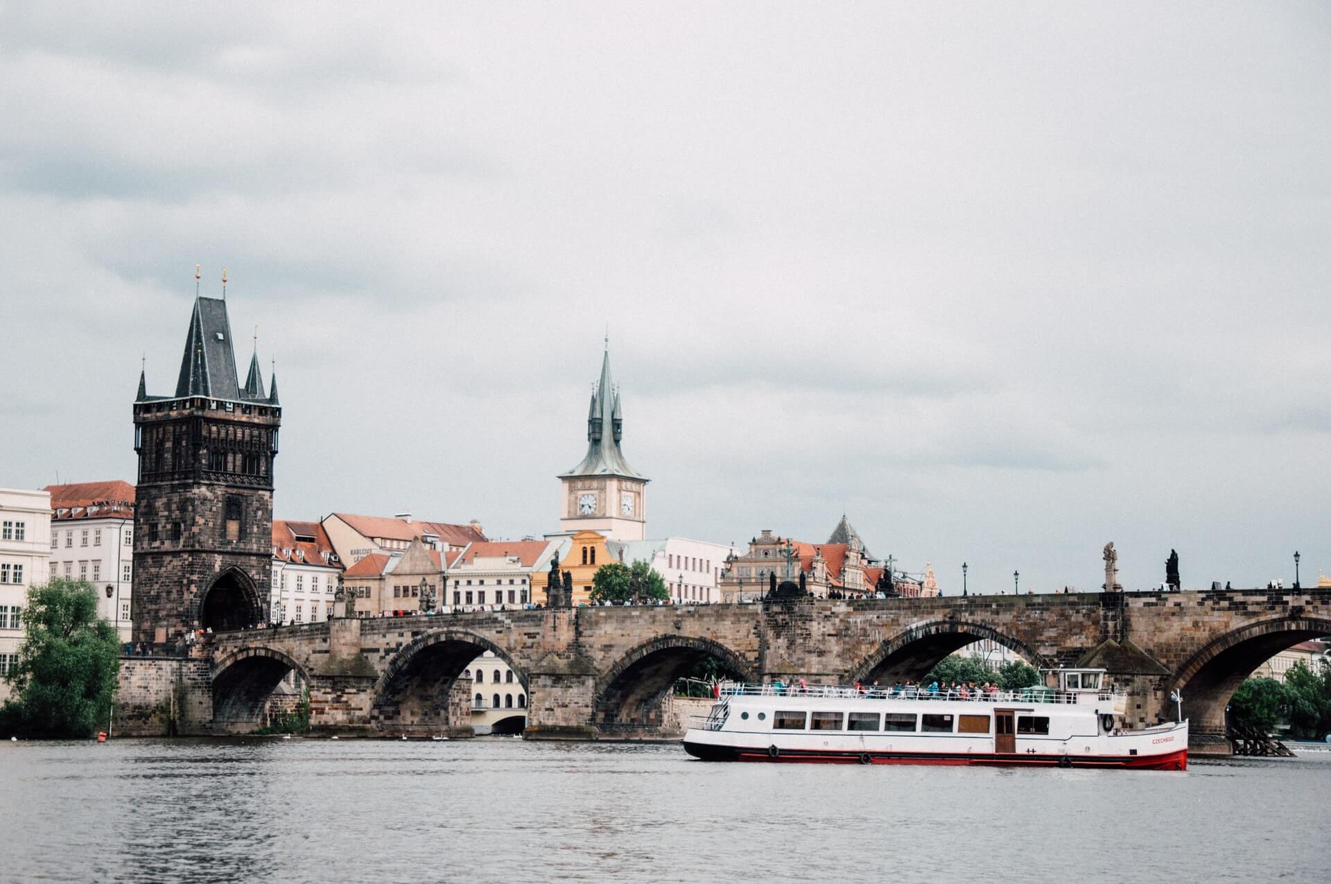bridge view prague travel guide