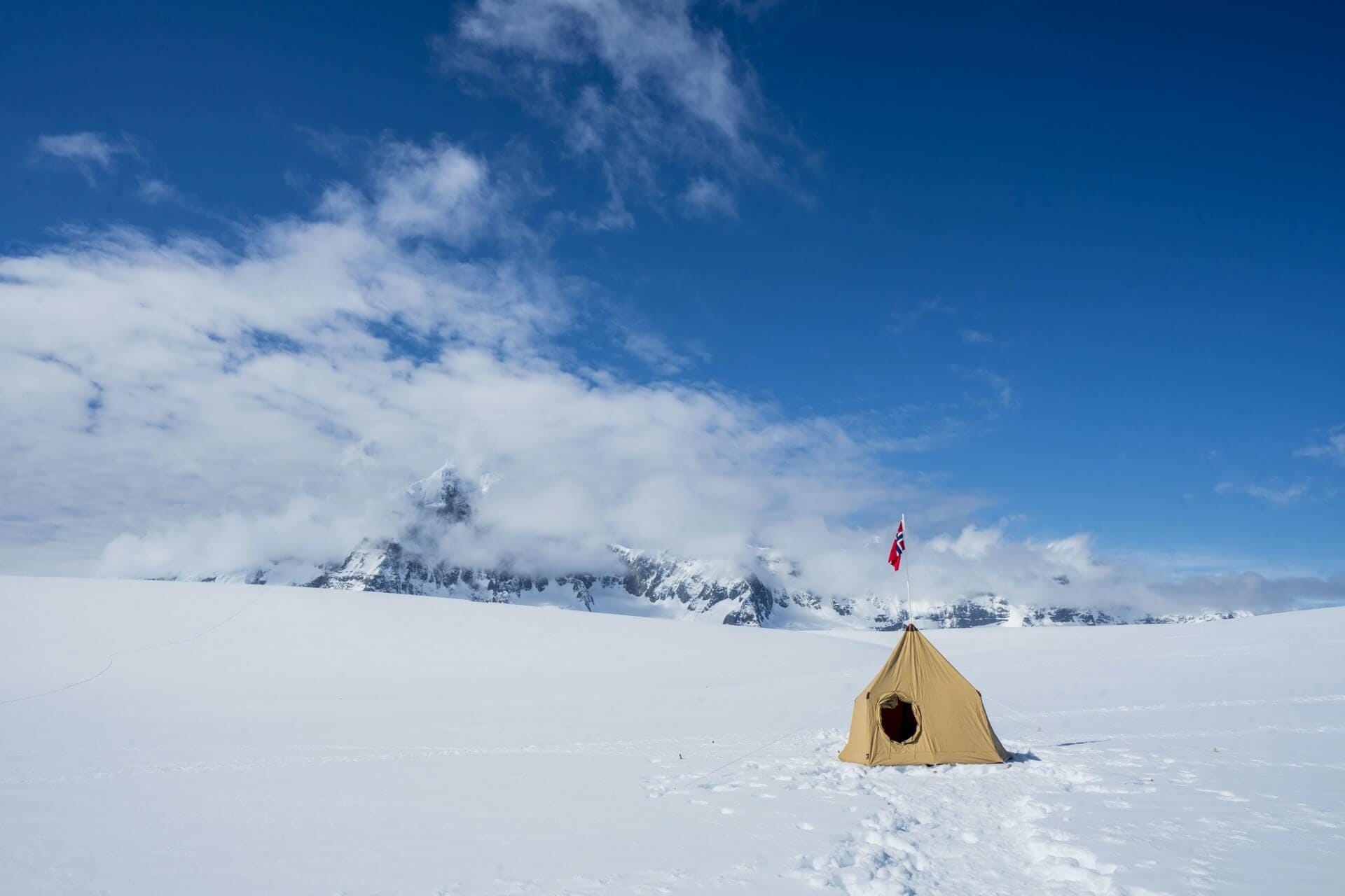 How to Get Into Antarctica, Explained: The Ultimate Guide 12 A historic Amundsen Tent in Antarctica.