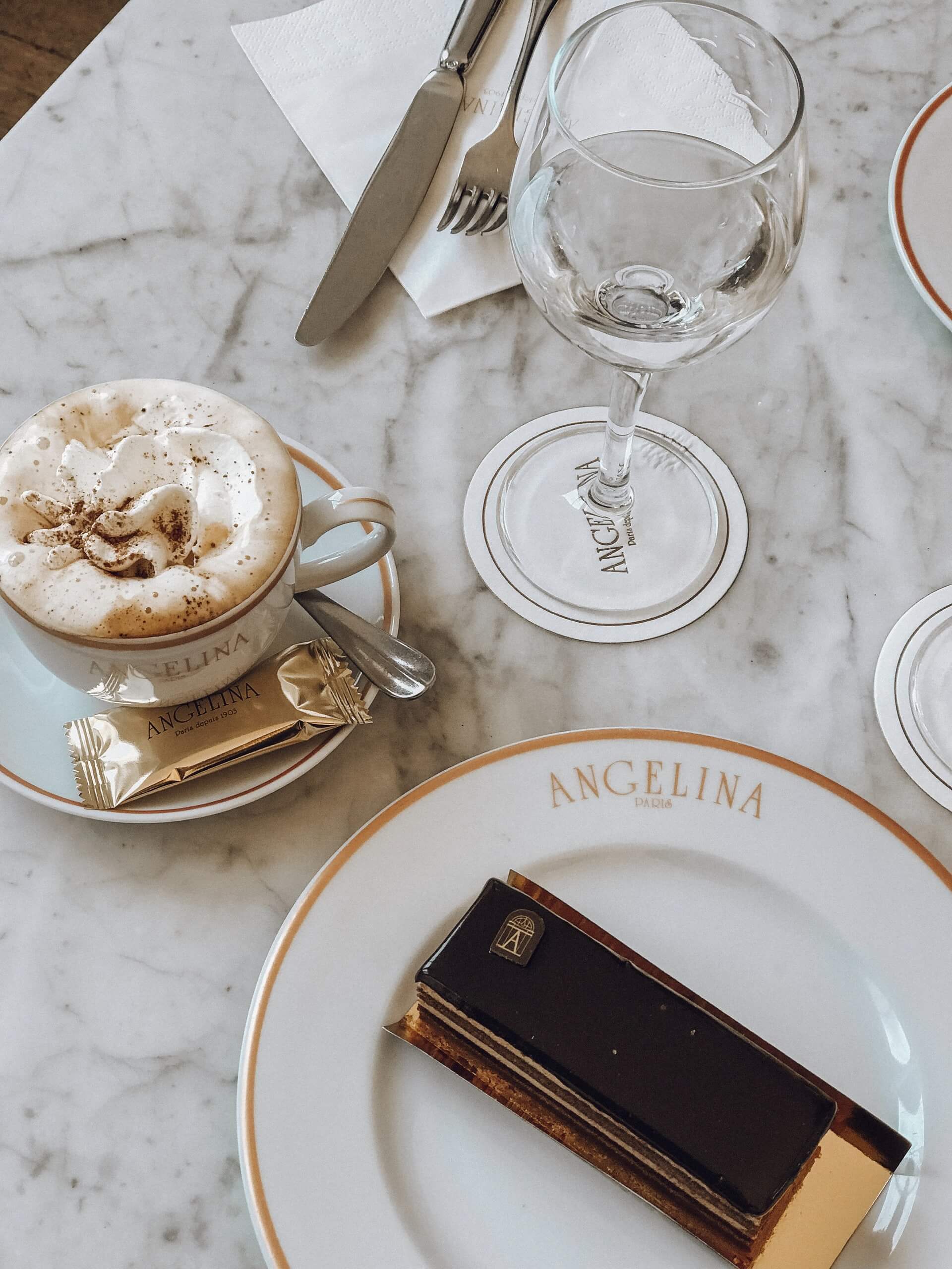 Parisian coffee break at Angelina Café