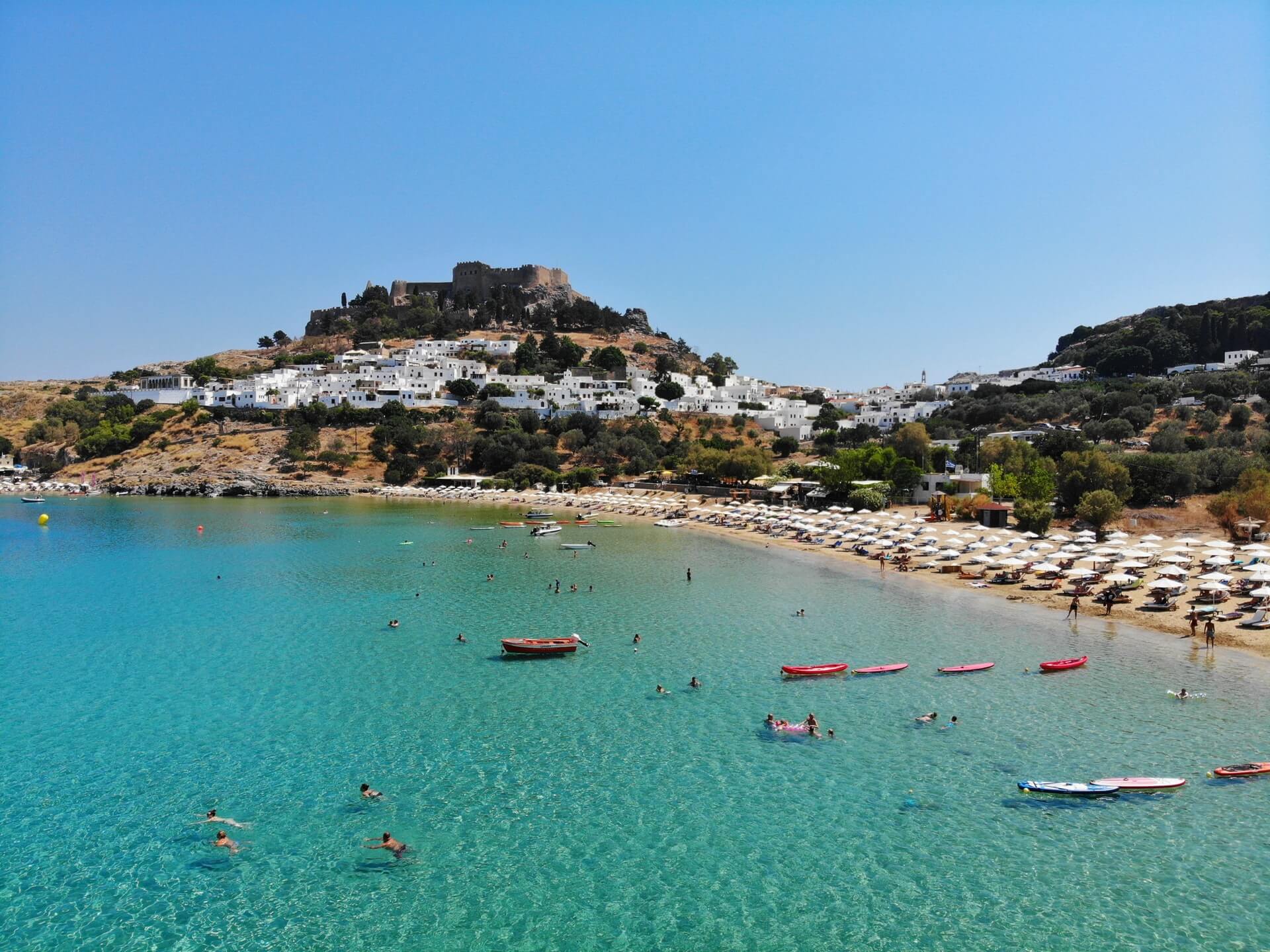 Visiting Rhodes, Greece: Must-See Destinations for the Adventurous Traveler 22 Town of Lindos at Rhodes, Greece