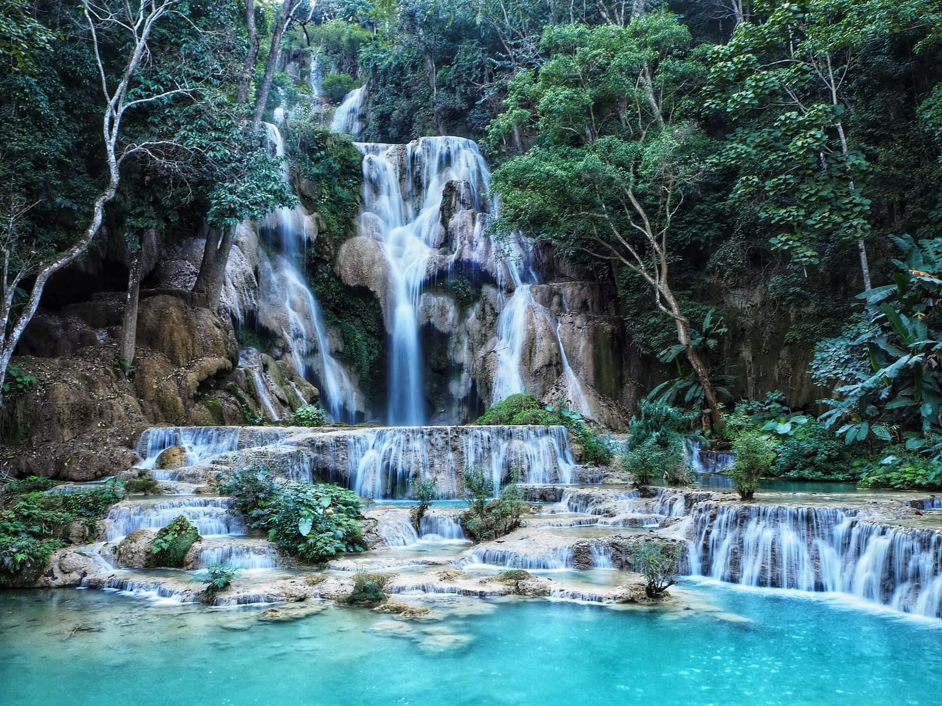 Kuang Si Waterfall, Laos