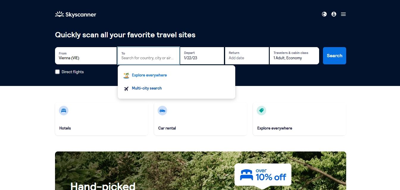 How To Find And Book Cheap Flights With Skyscanner